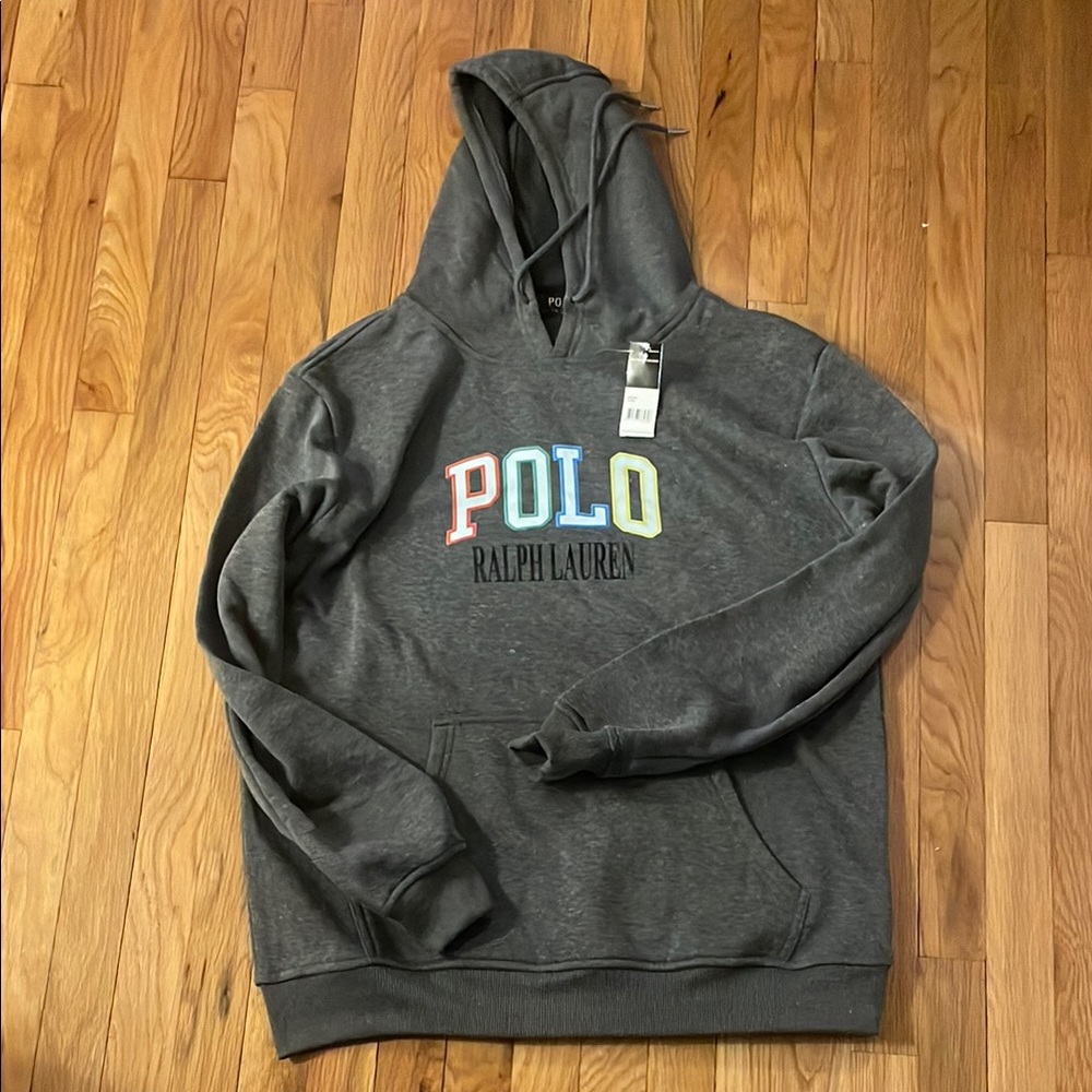 Polo by Ralph Lauren Gray Hoodie for Men
